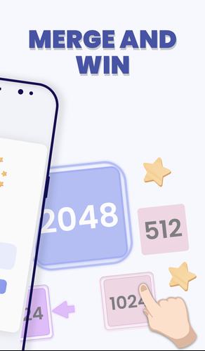 2048 Merge: Puzzle Challenge Скриншот 3