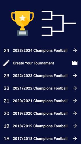 Champions Football Calculator Ekran Görüntüsü 0