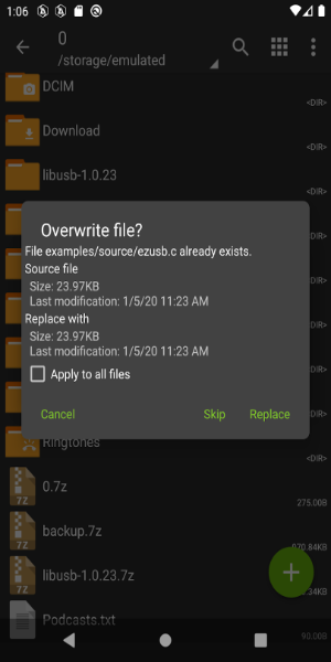 ZArchiver ภาพหน้าจอ 1