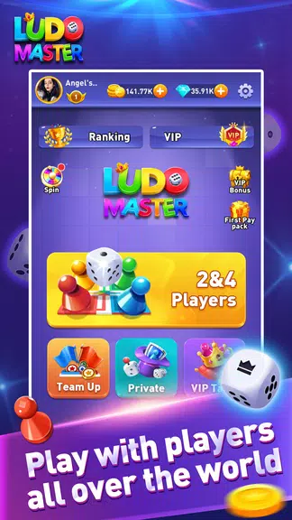 Ludo Master - Fun Dice Game Schermafbeelding 0