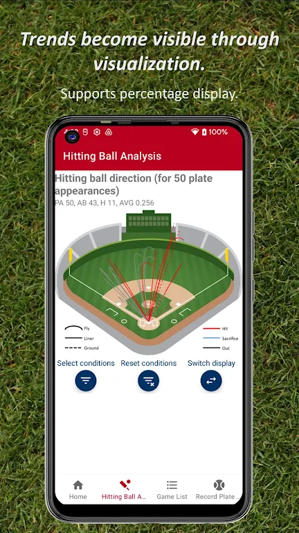 Batting STATS Manager Скриншот 2