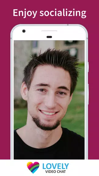 Schermata Lovely Video Chat - live video chat for dating 3