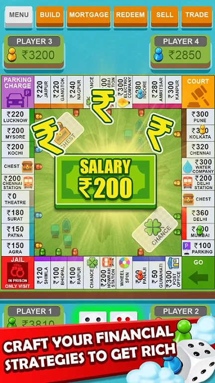 Schermata Vyapari Game : Business Dice Board Game 3