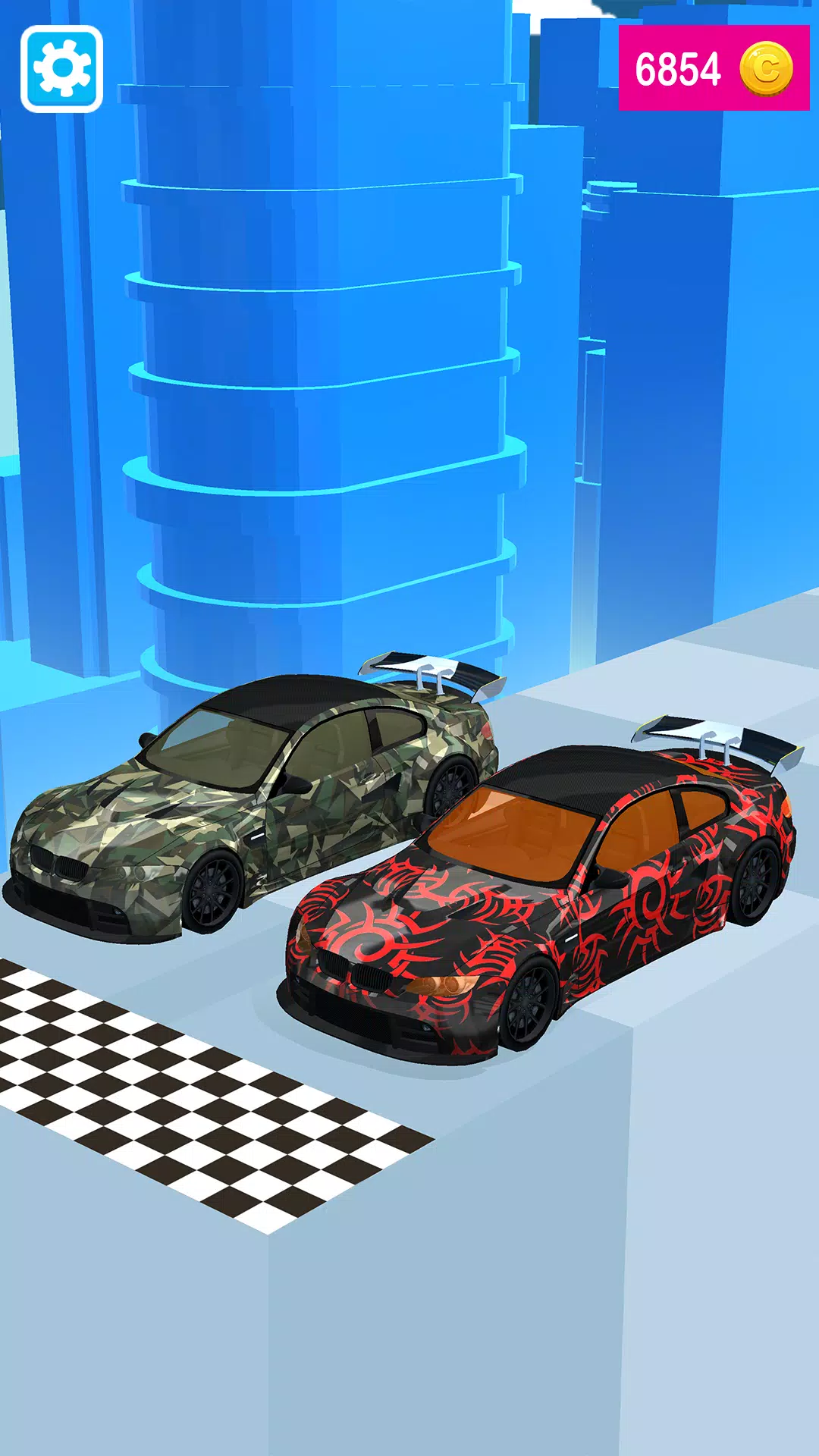 Modified Car Driving: 3DTuning スクリーンショット 1