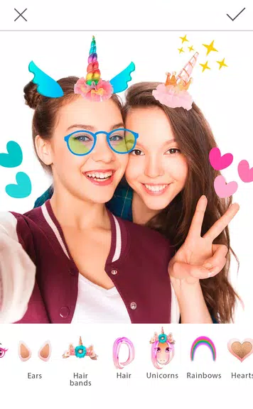 Unicorn Photo Editor Captura de tela 2