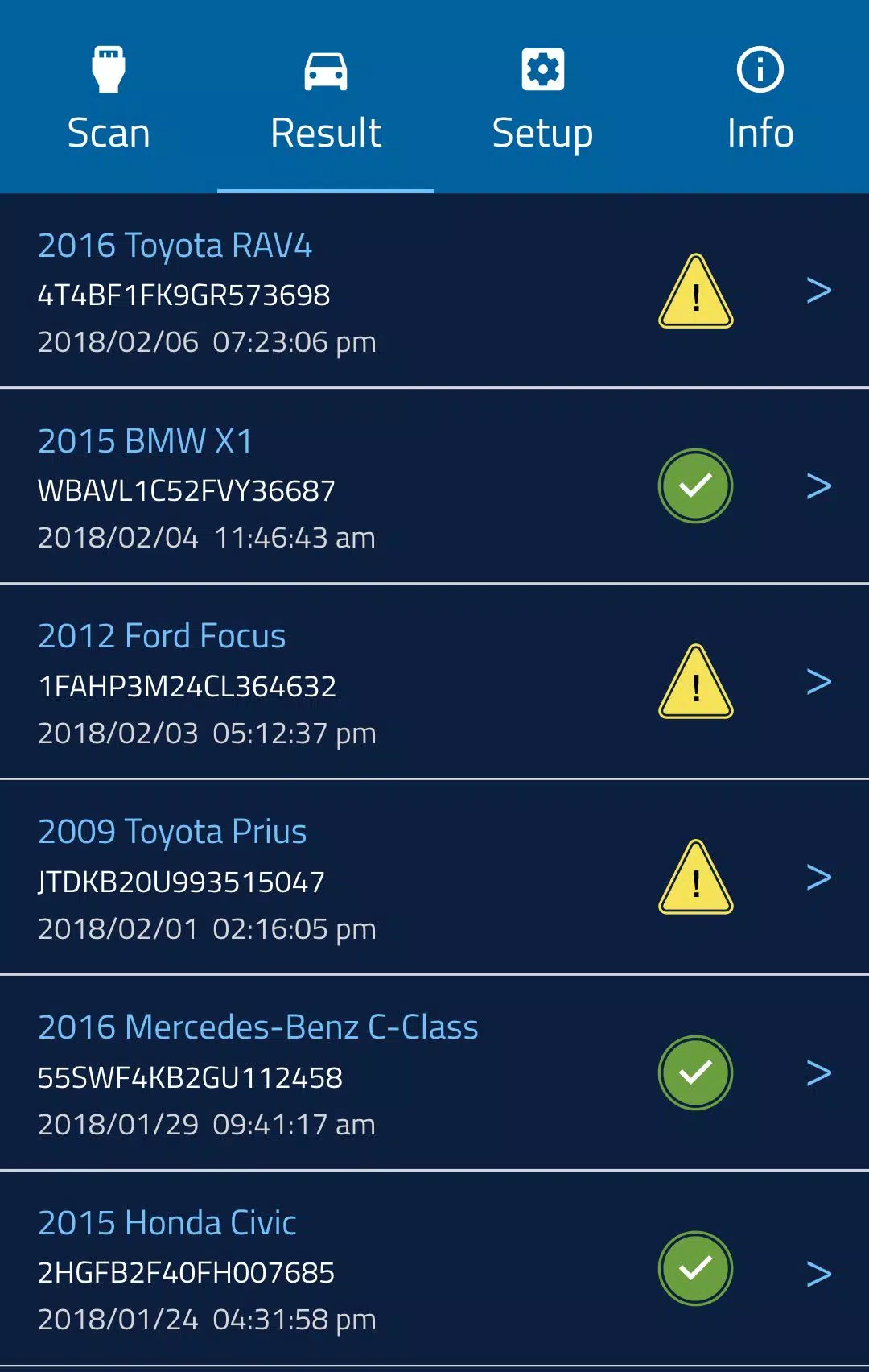 CrashScan | Accident Detector Capture d'écran 3