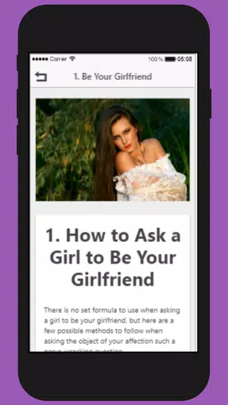 How to Ask a Girl to be Your Girlfriend應用截圖第1張