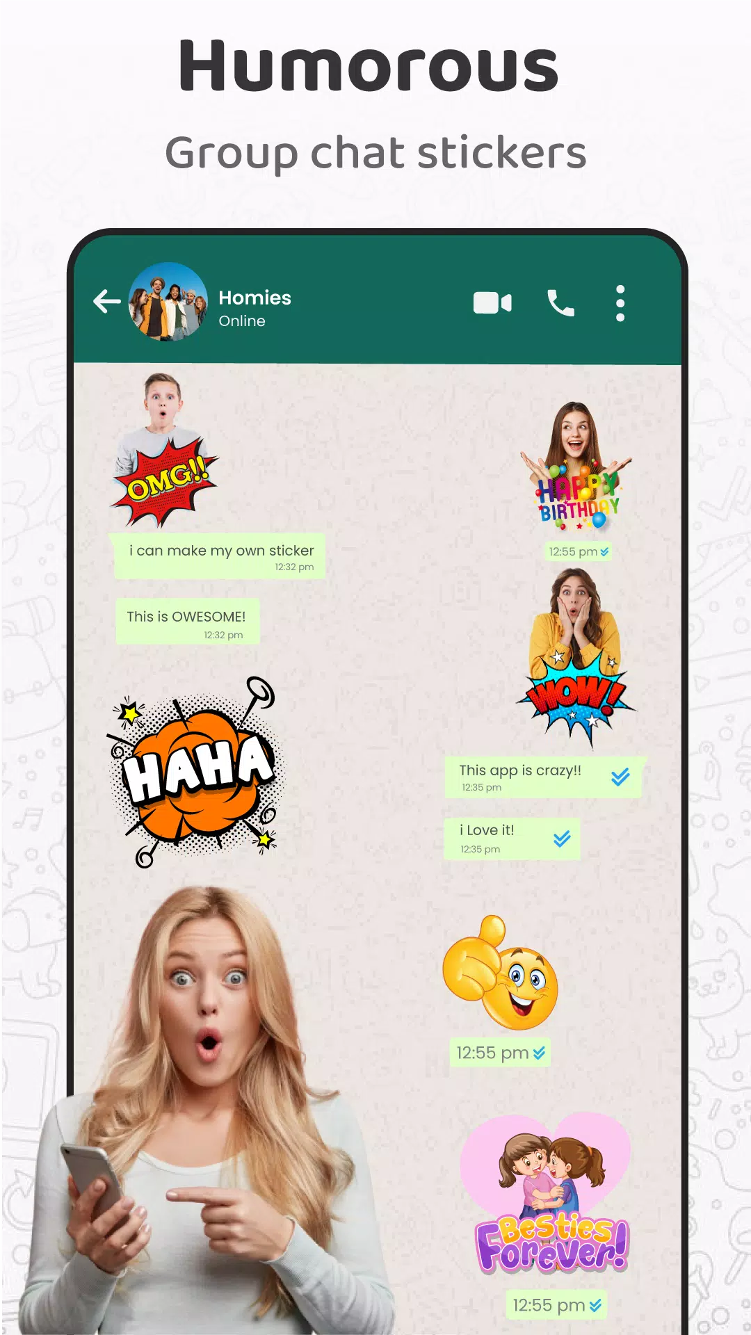 Animated Sticker Maker & GIFHY Capture d'écran 2