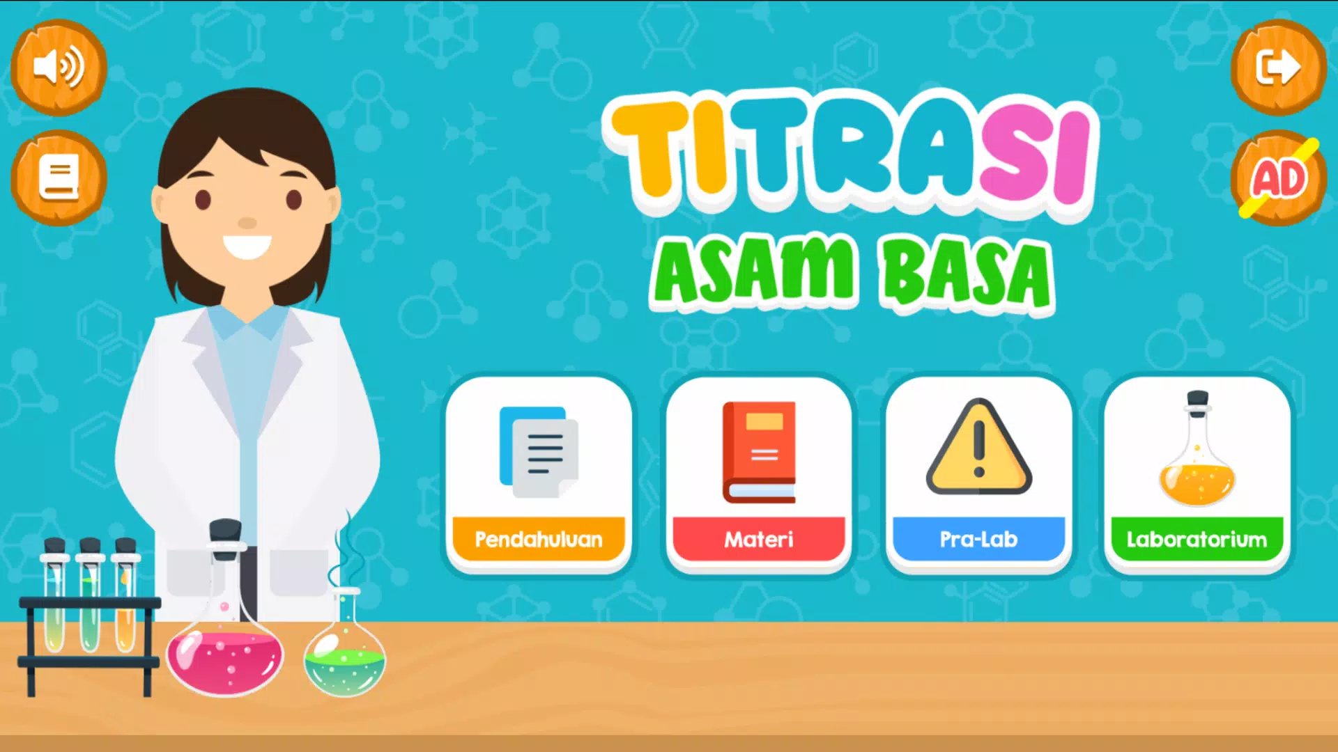 Virtual Lab Titrasi Asam Basa Screenshot 1