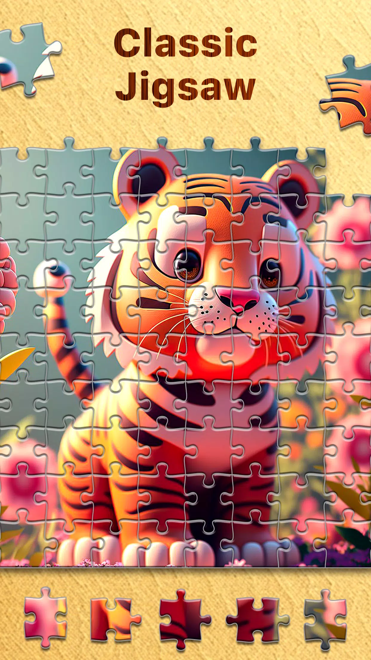 Jigsaw Puzzles - Brain Games ภาพหน้าจอ 0