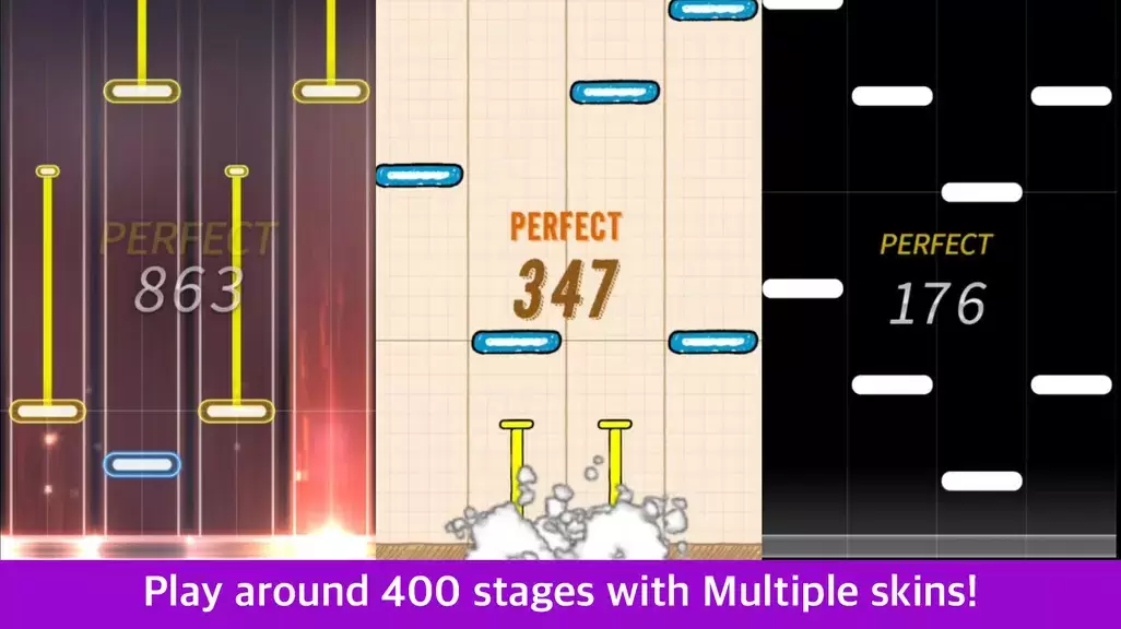 Muziqlo - Mobile Rhythm Game Capture d'écran 1