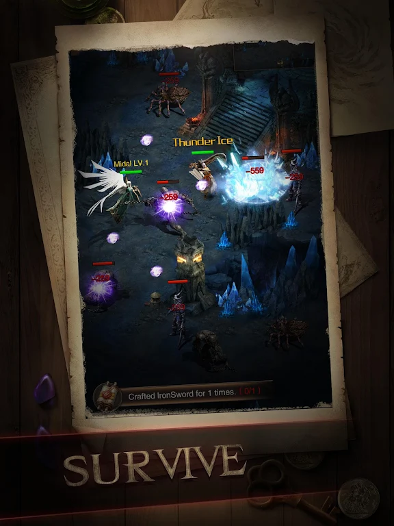 Adventurer Legends- Diablo RPG ภาพหน้าจอ 0