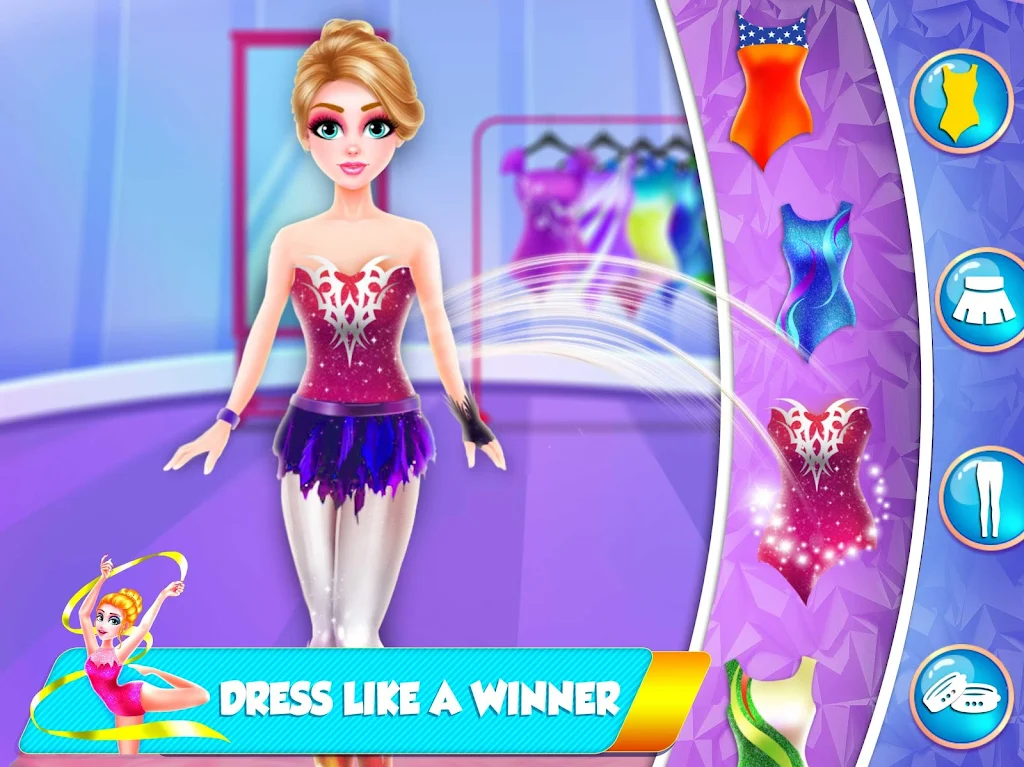 Star Girl Gymnastics Games Ảnh chụp màn hình 2