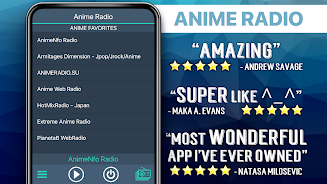 Anime Radio Favorites Schermafbeelding 1