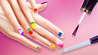 Nail Salon: Girls Game Capture d'écran 0