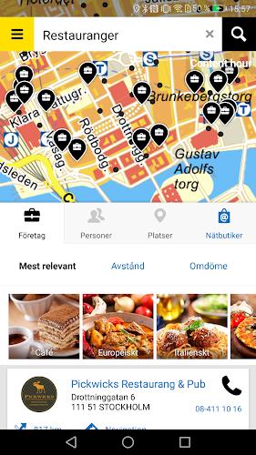 Eniro - Search and discover Screenshot 0