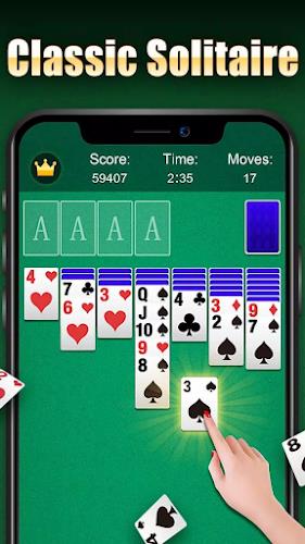 Solitaire Daily ဖန်သားပြင်ဓာတ်ပုံ 1