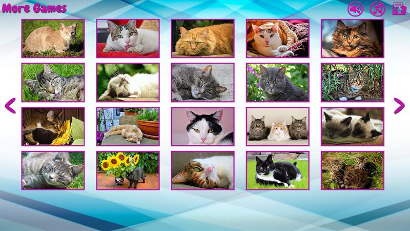 Big puzzles with cats Captura de pantalla 1