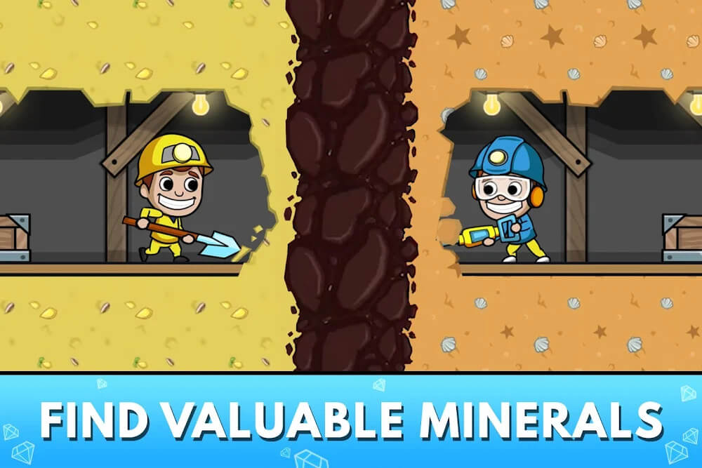 Idle Miner Tycoon Mod ဖန်သားပြင်ဓာတ်ပုံ 2