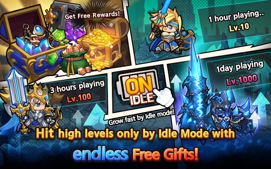 Raid the Dungeon : Idle RPG Mod ภาพหน้าจอ 3