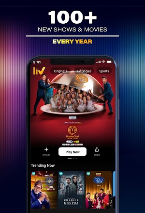 SonyLIV ภาพหน้าจอ 0