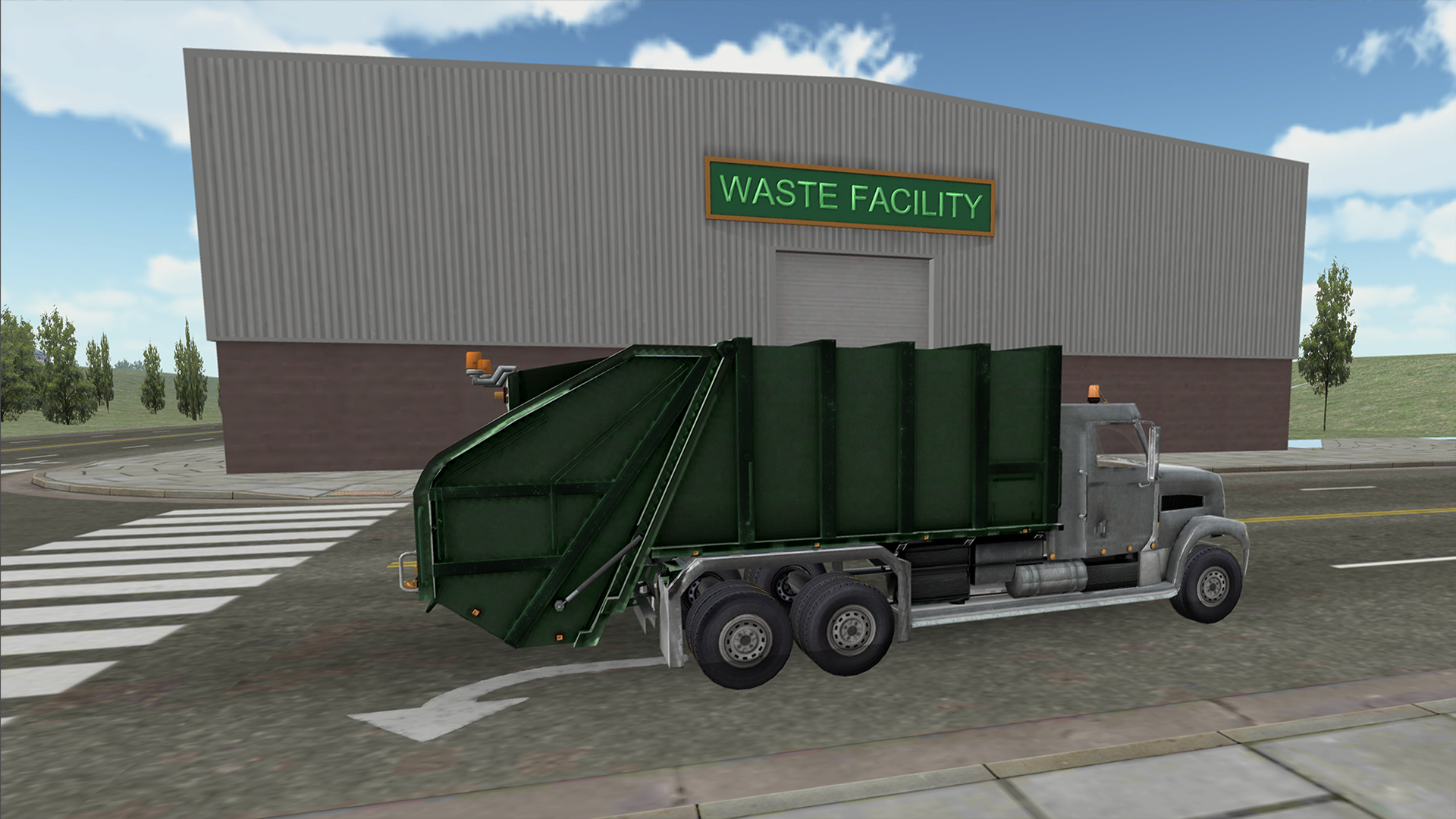 City Simulator: Trash Truck Tangkapan skrin 1