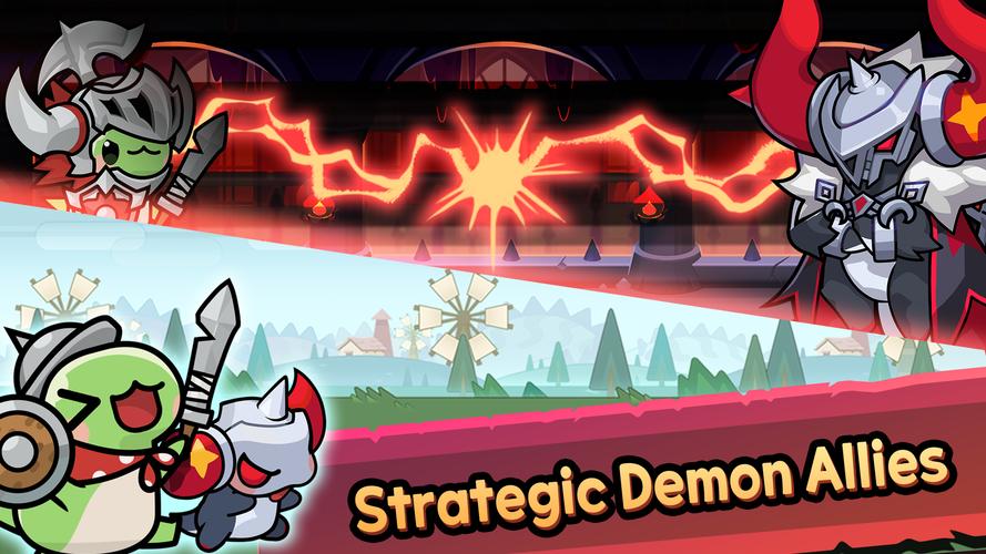 Dragon Knight Tales : Idle RPG Captura de pantalla 0