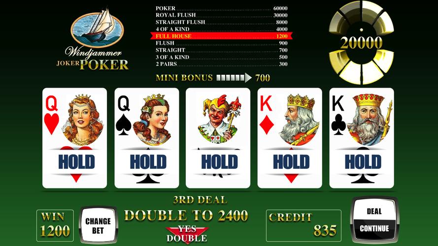 Windjammer Poker Capture d'écran 1