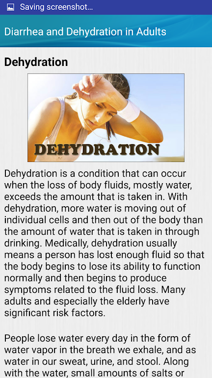 Diarrhea and Dehydration Help应用截图第1张