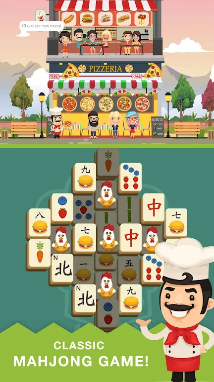 Schermata Mahjong Cooking Tower - Match & Build Your Tower 0