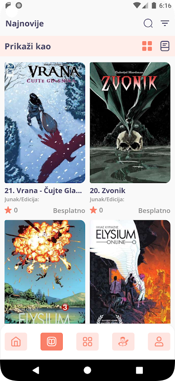 Stripovi Online Zrzut ekranu 1