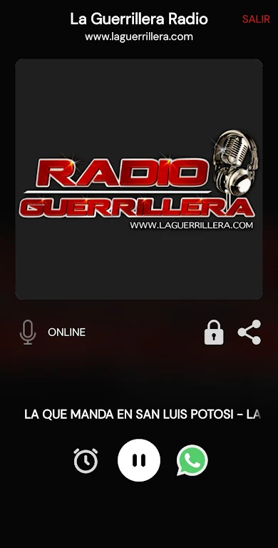 La Guerrillera Radio Ảnh chụp màn hình 1