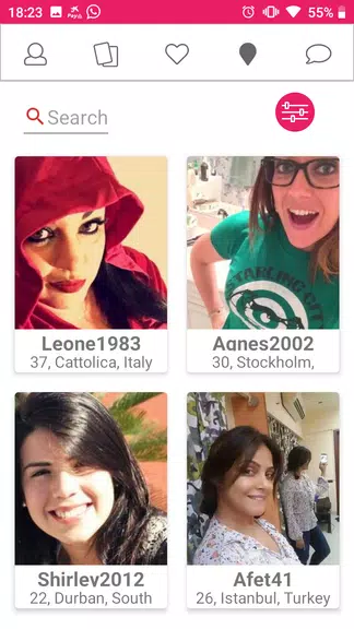 senior dating and chat Schermafbeelding 2