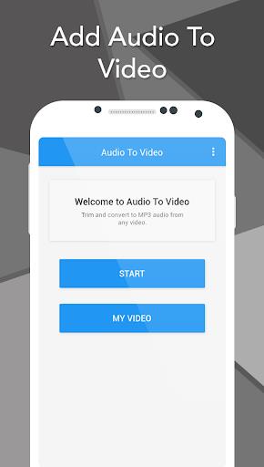 Add Audio To Video Ảnh chụp màn hình 0