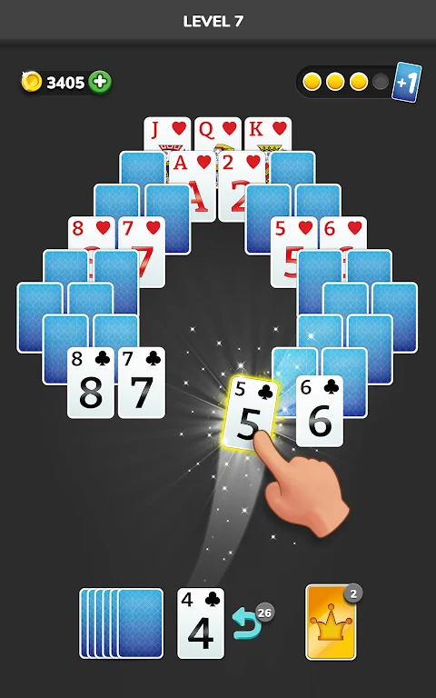 Solitaire 3D - Tripeaks Puzzle應用截圖第0張
