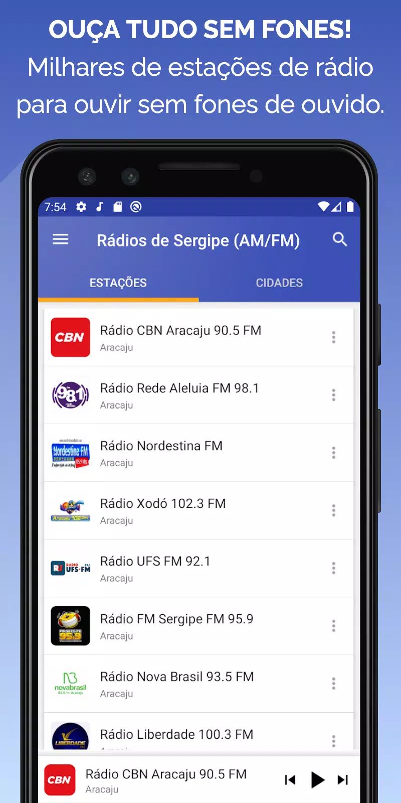 Rádios de Sergipe (AM/FM) Captura de tela 0