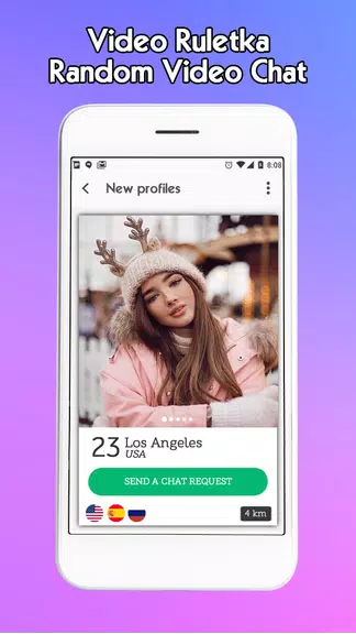 VideoRuletka: Cam Chat應用截圖第0張