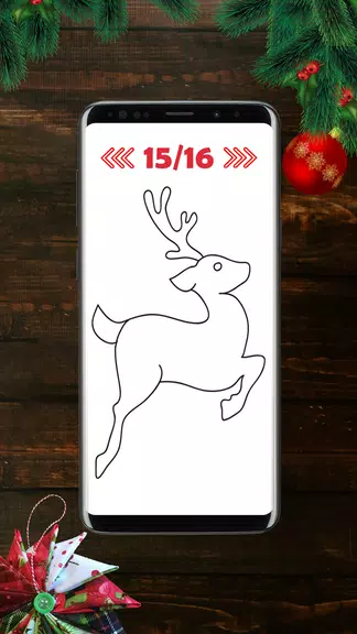 Christmas Drawing App Ảnh chụp màn hình 3