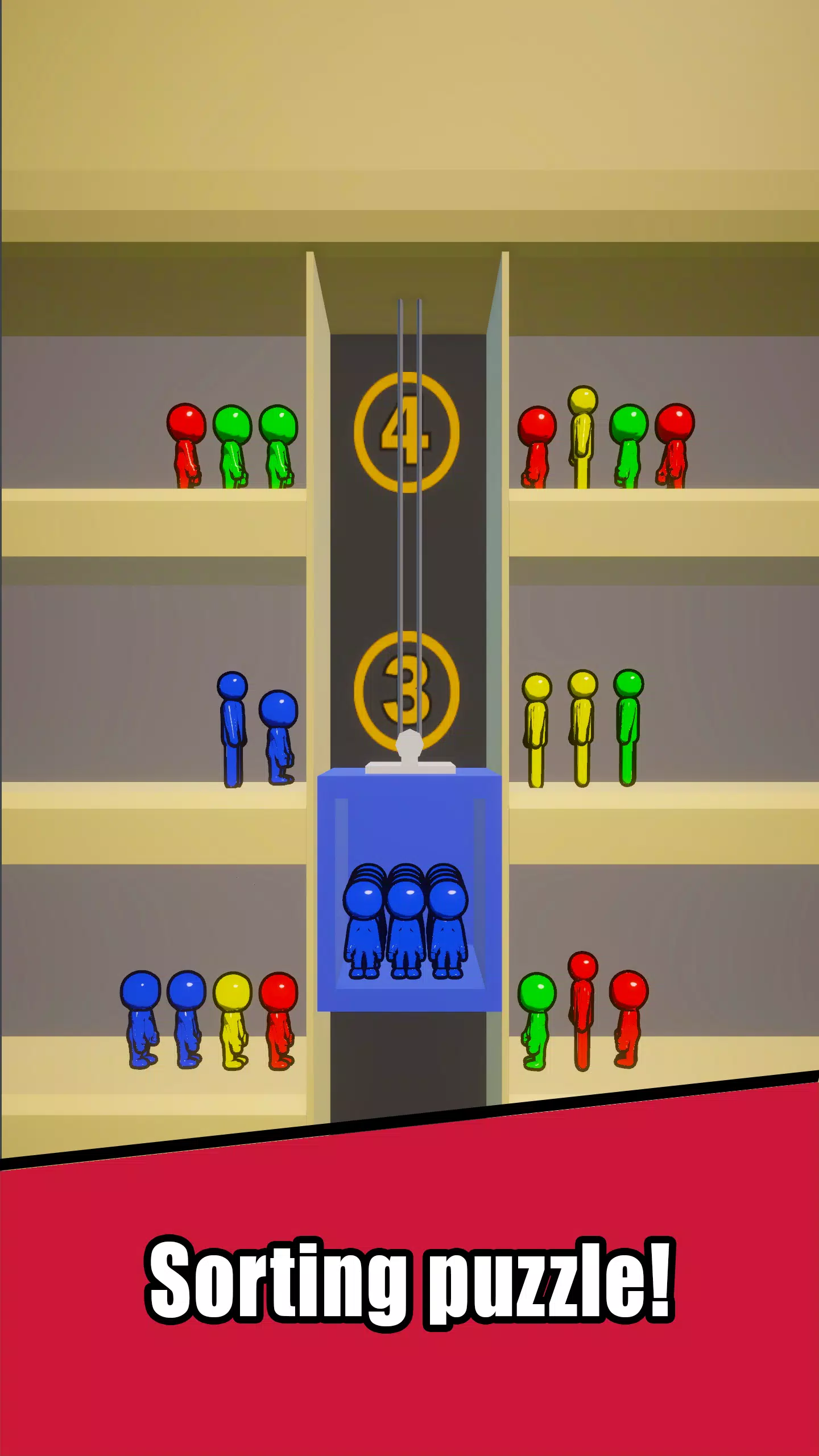 Lift Traffic: elevator game Ekran Görüntüsü 0