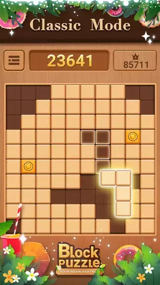 Blockrealm: Wood Block Puzzle ဖန်သားပြင်ဓာတ်ပုံ 0