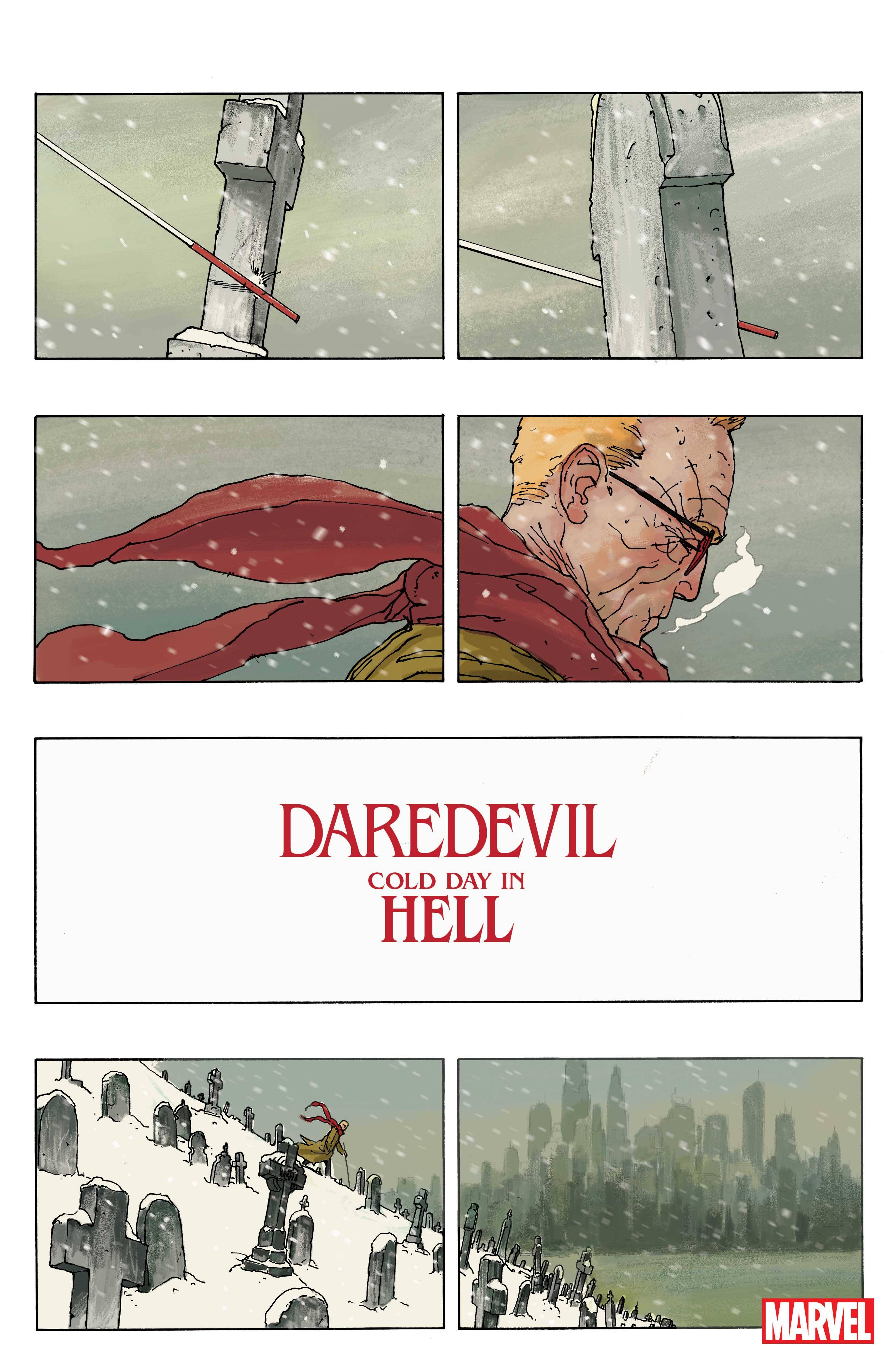 DAREDEVIL: Hari sejuk di neraka #1 pratonton