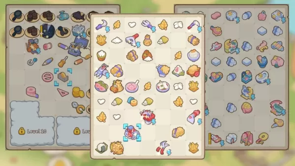 Ein Bild verschiedener Zusammenführungsgegenstände wie Gartenwerkzeuge von Merge Cat Town