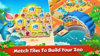 Zoo Tile - Match Puzzle Game স্ক্রিনশট 2