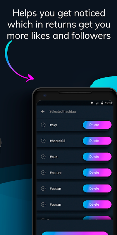 Likes With Tags - Hashtag Generator for Instagram スクリーンショット 2