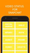 Video Status For SnapChat Zrzut ekranu 2