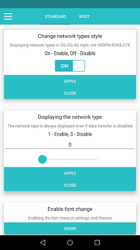 Schermata Tweaker for Huawei 1