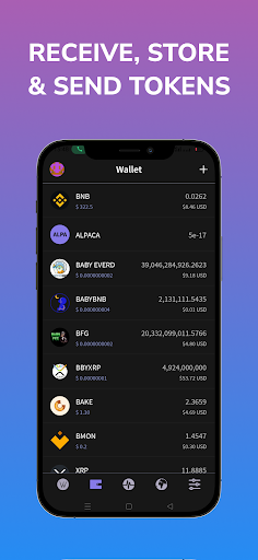 WalletSwap Crypto Wallet Скриншот 2