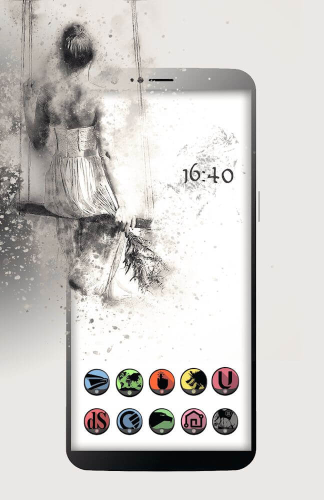 Ciclo - Icon Pack Mod Captura de tela 3