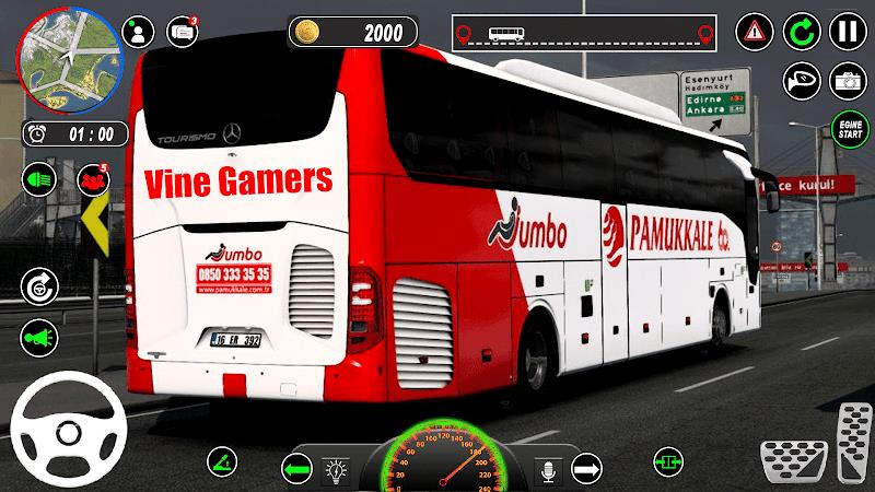 Bus Simulator: City Bus Games Schermafbeelding 1