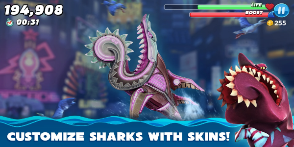 Hungry Shark World Mod ဖန်သားပြင်ဓာတ်ပုံ 2